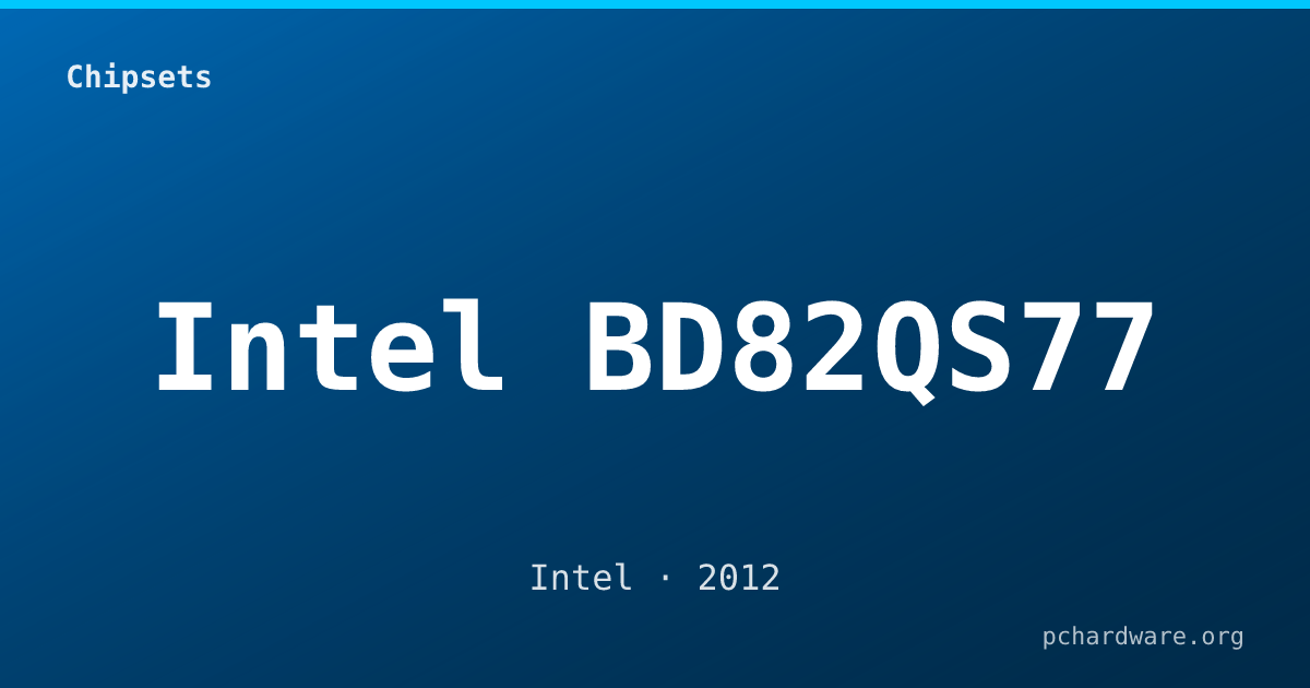 Intel BD82QS77 card