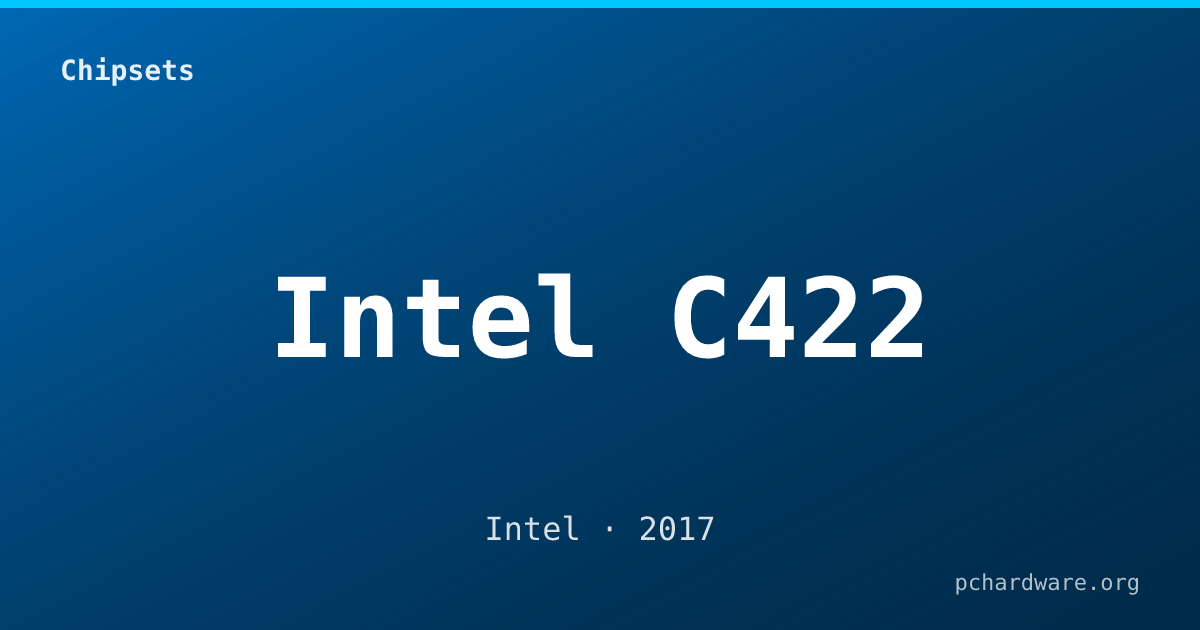 Intel C422 card