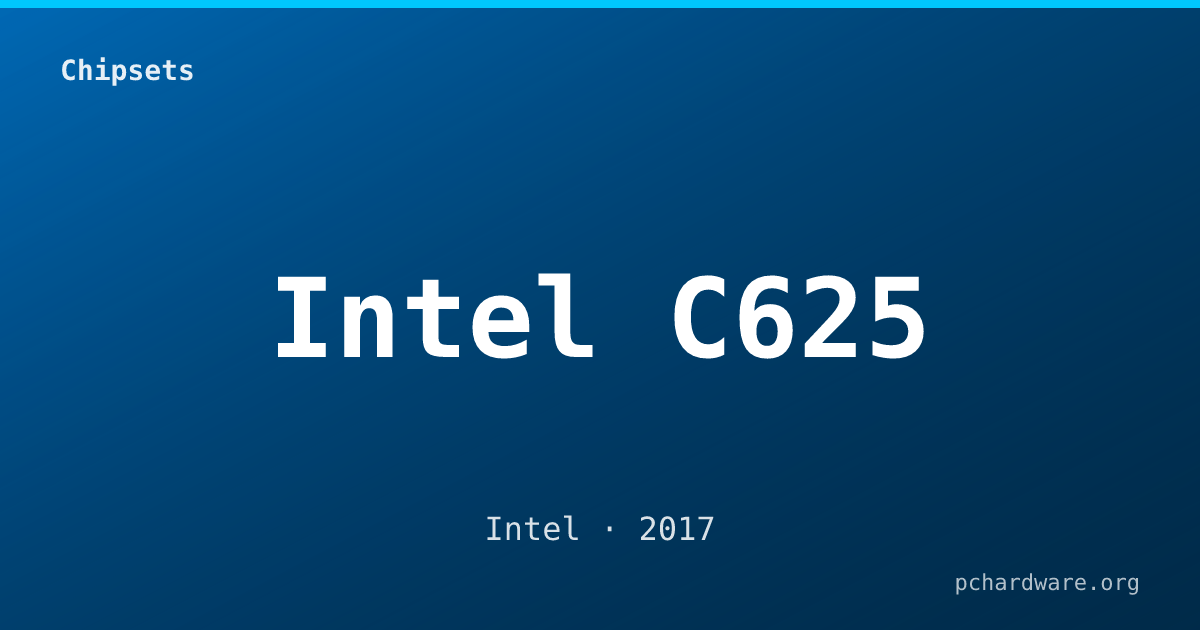 Intel C625 card