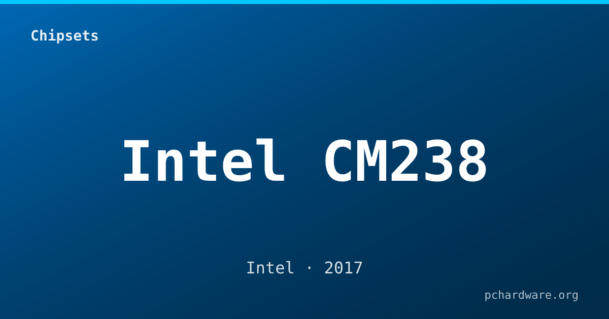 Intel CM238 card