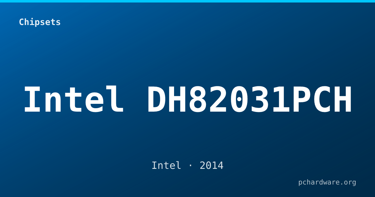 Intel DH82031PCH card