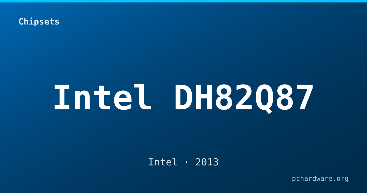 Intel DH82Q87 card
