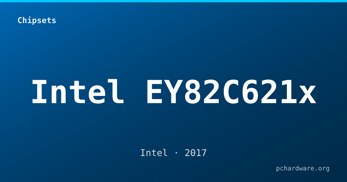 Intel EY82C621x card