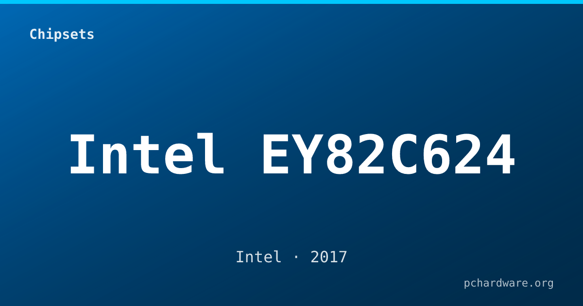 Intel EY82C624 card