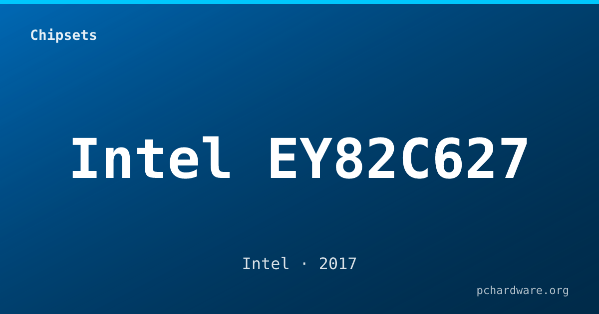 Intel EY82C627 card