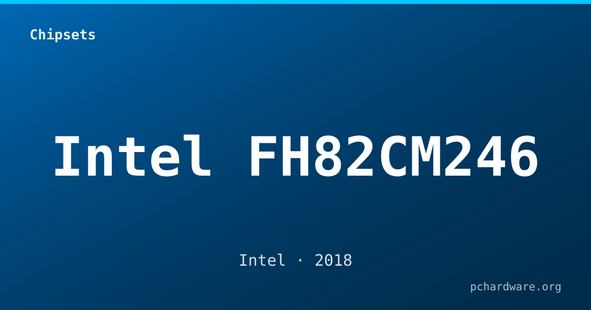 Intel FH82CM246 card