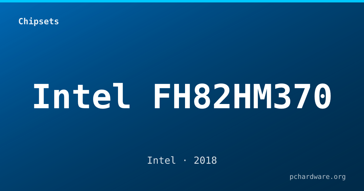 Intel FH82HM370 card