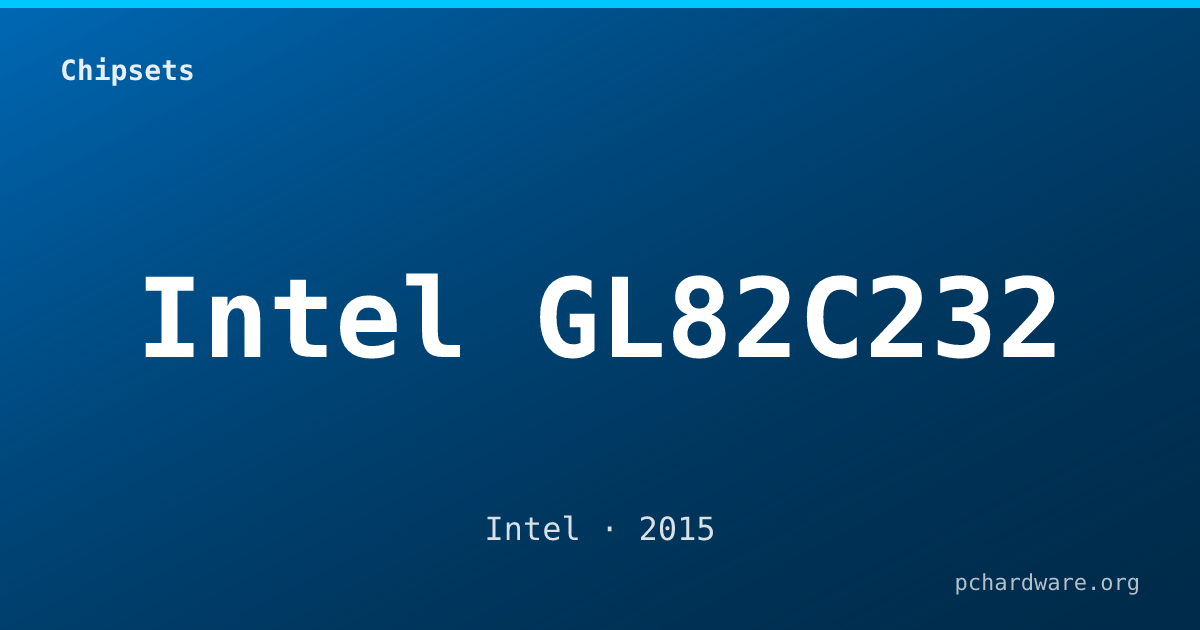 Intel GL82C232 card