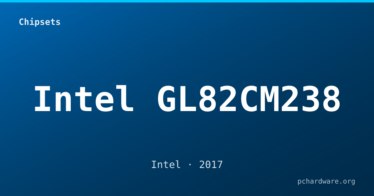 Intel GL82CM238 card