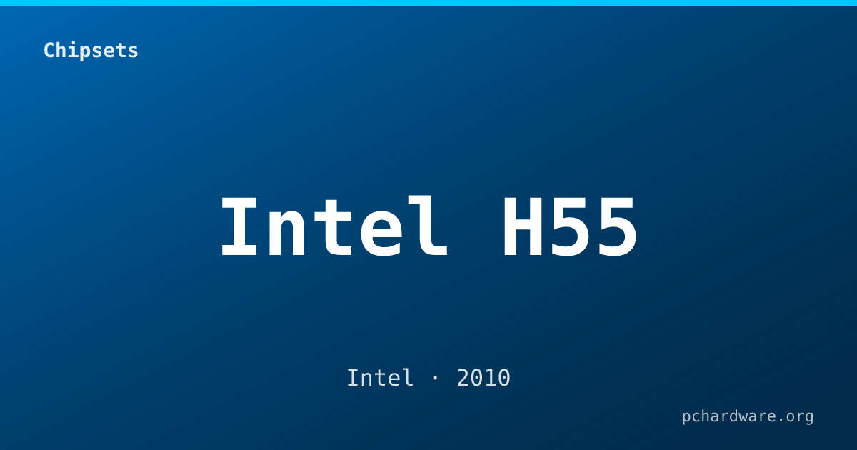 Intel H55 card