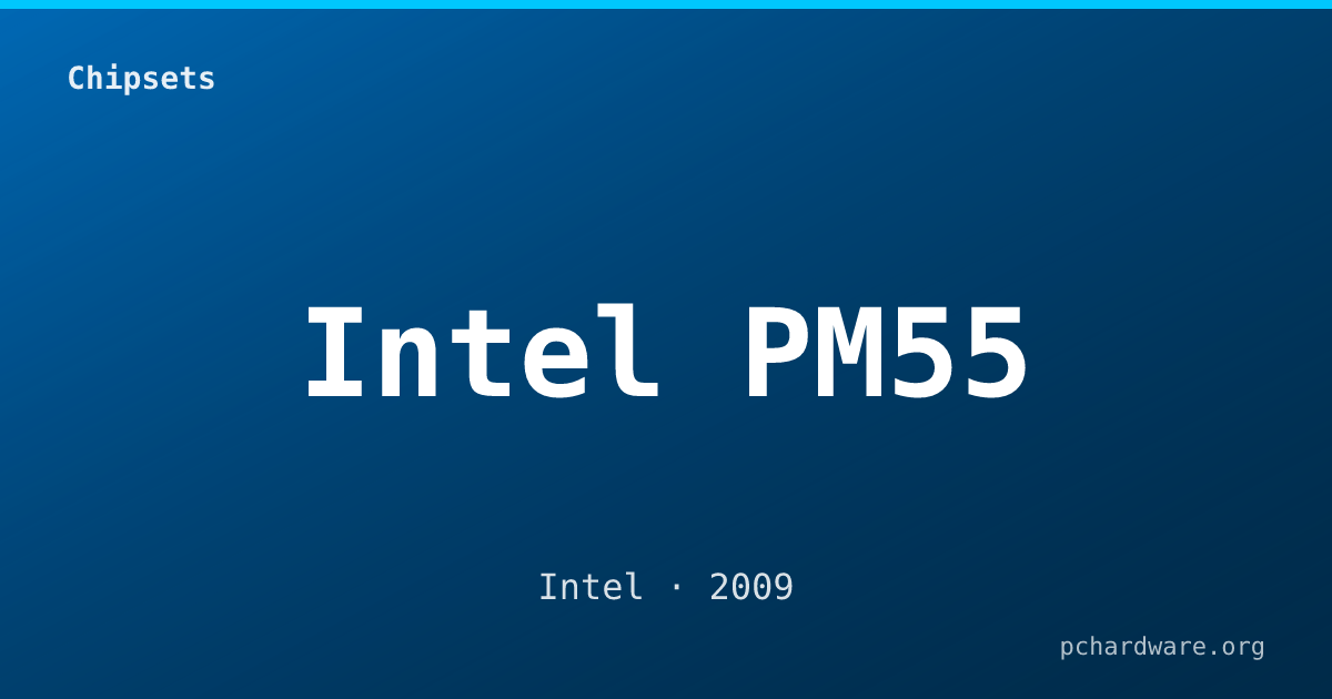 Intel PM55 card