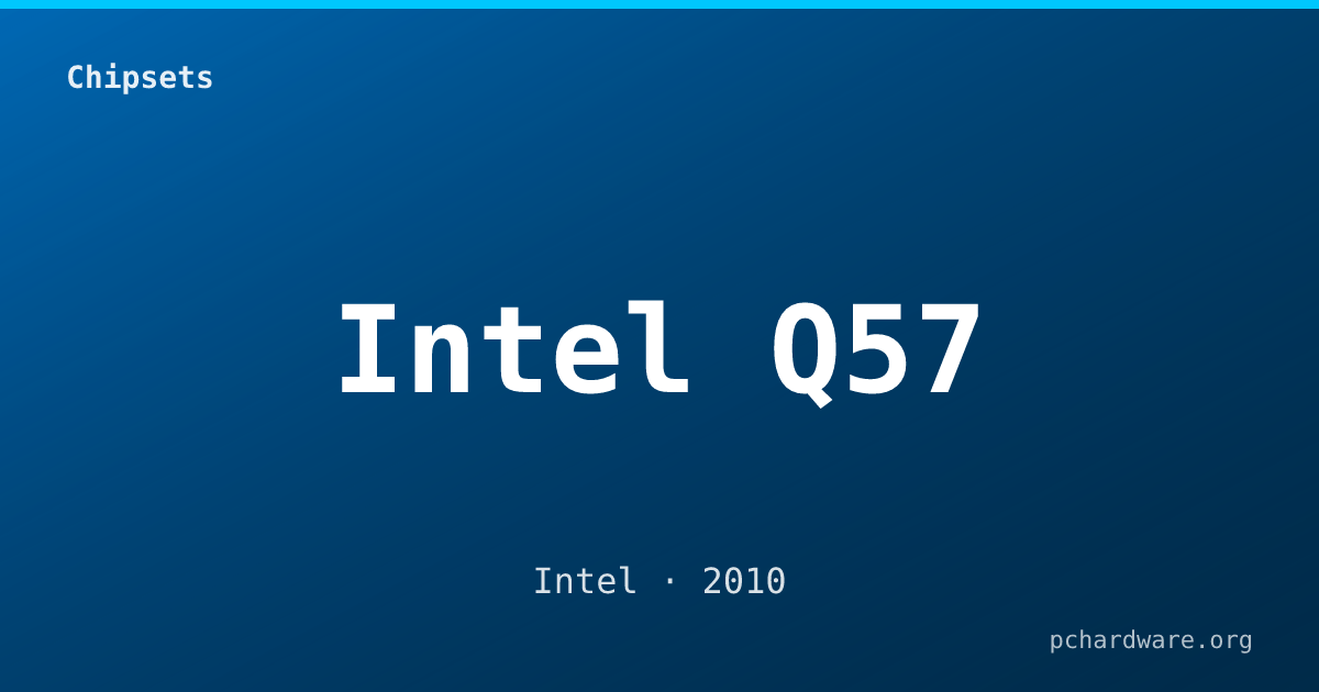 Intel Q57 card