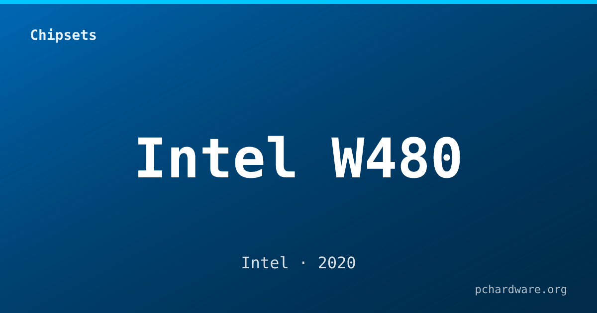 Intel W480 card