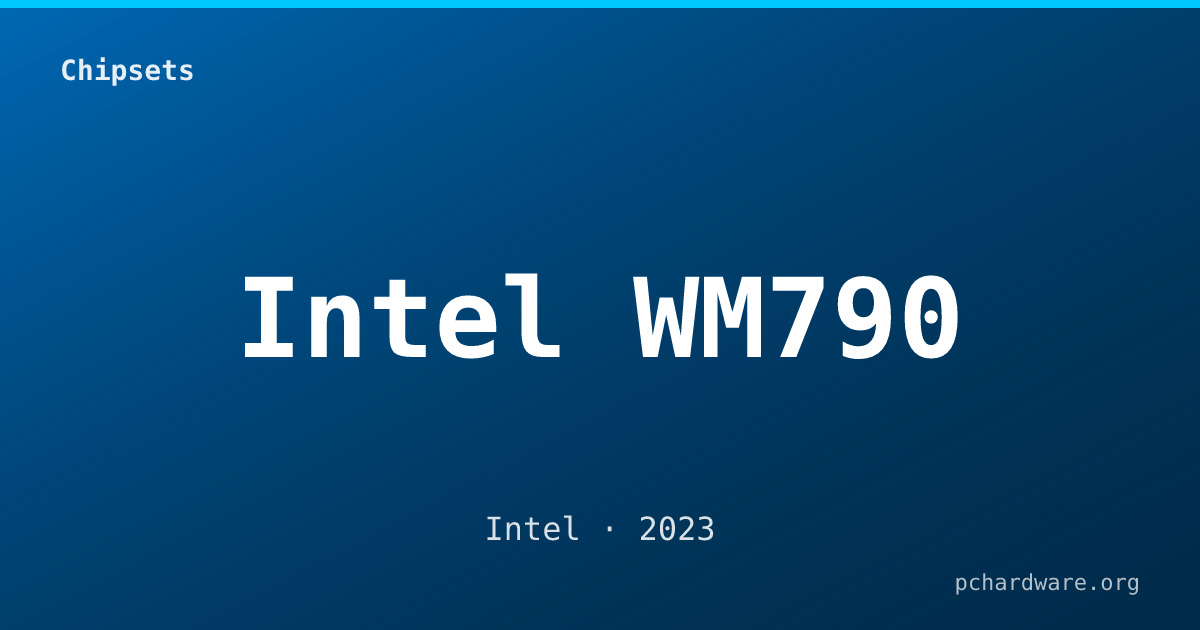Intel WM790 card