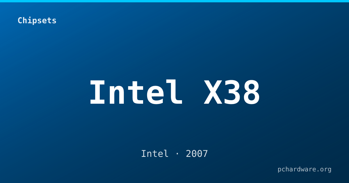 Intel X38 card