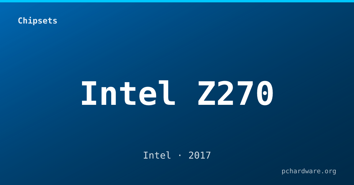Intel Z270 card