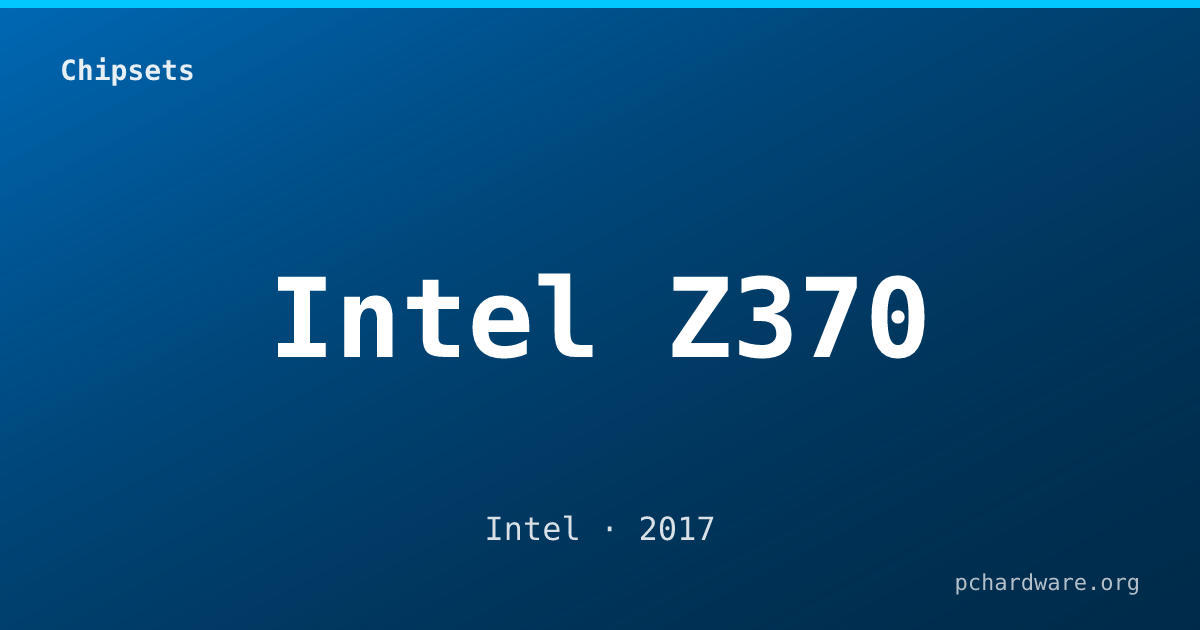 Intel Z370 card