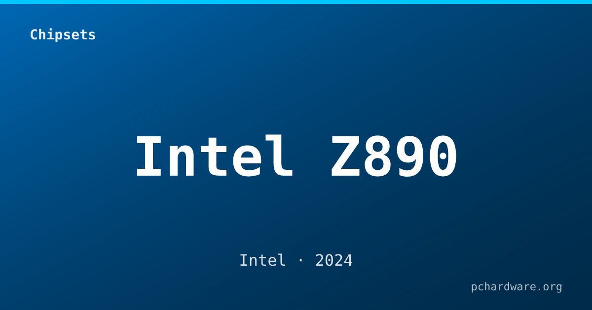 Intel Z890 card
