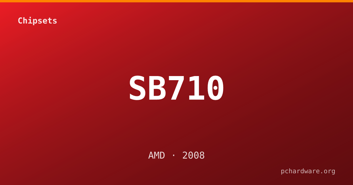 SB710 card