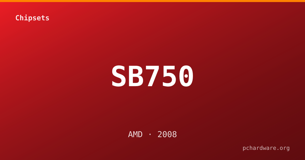 SB750 card
