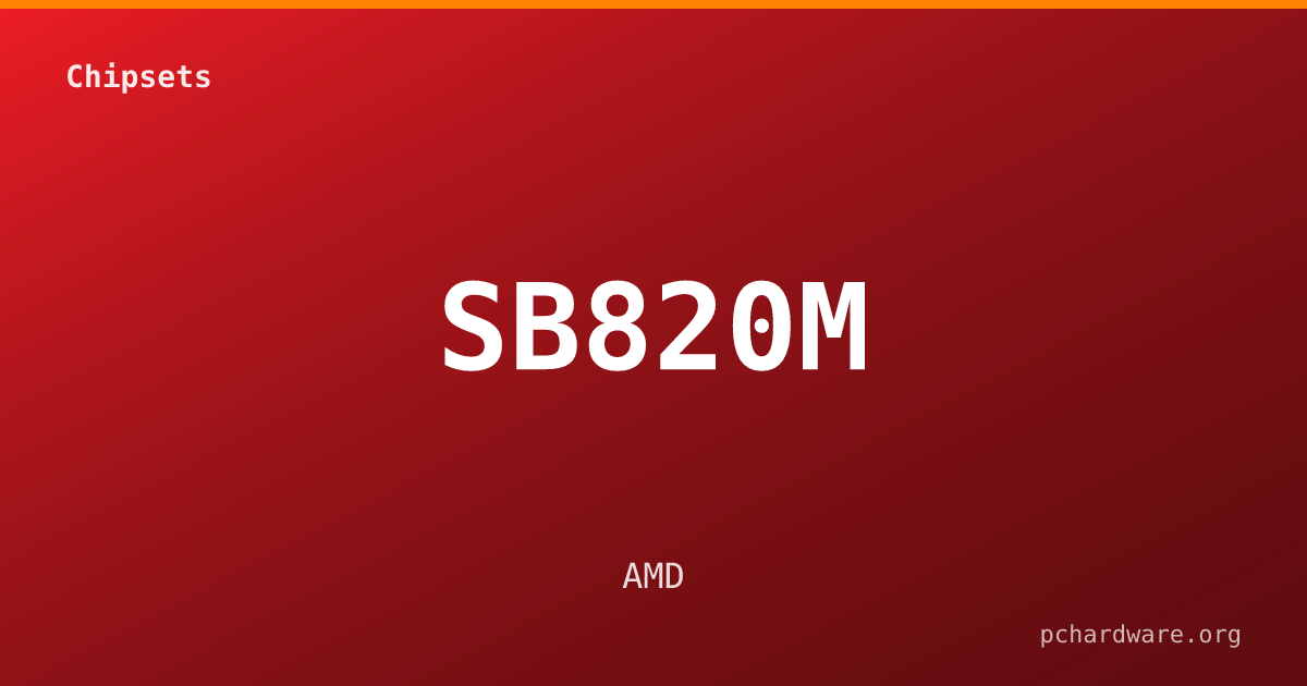 SB820M card