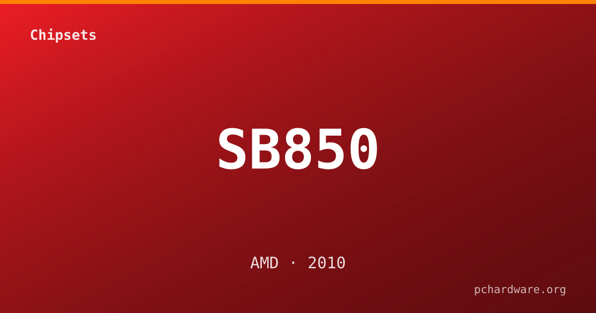SB850 card