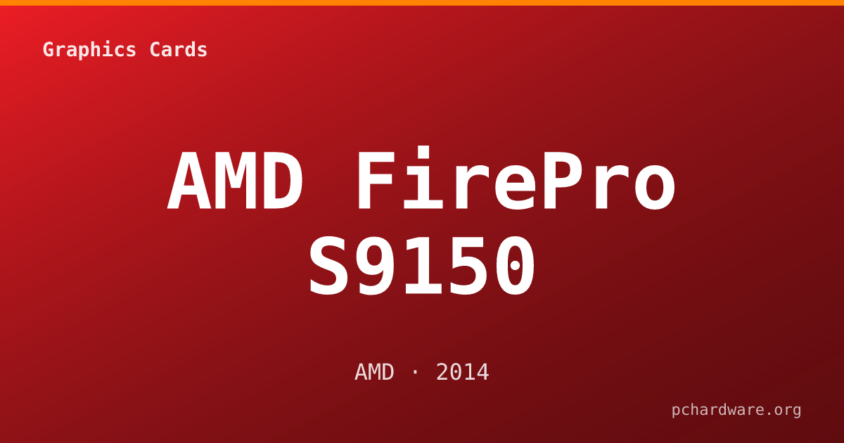 AMD FirePro S9150 card