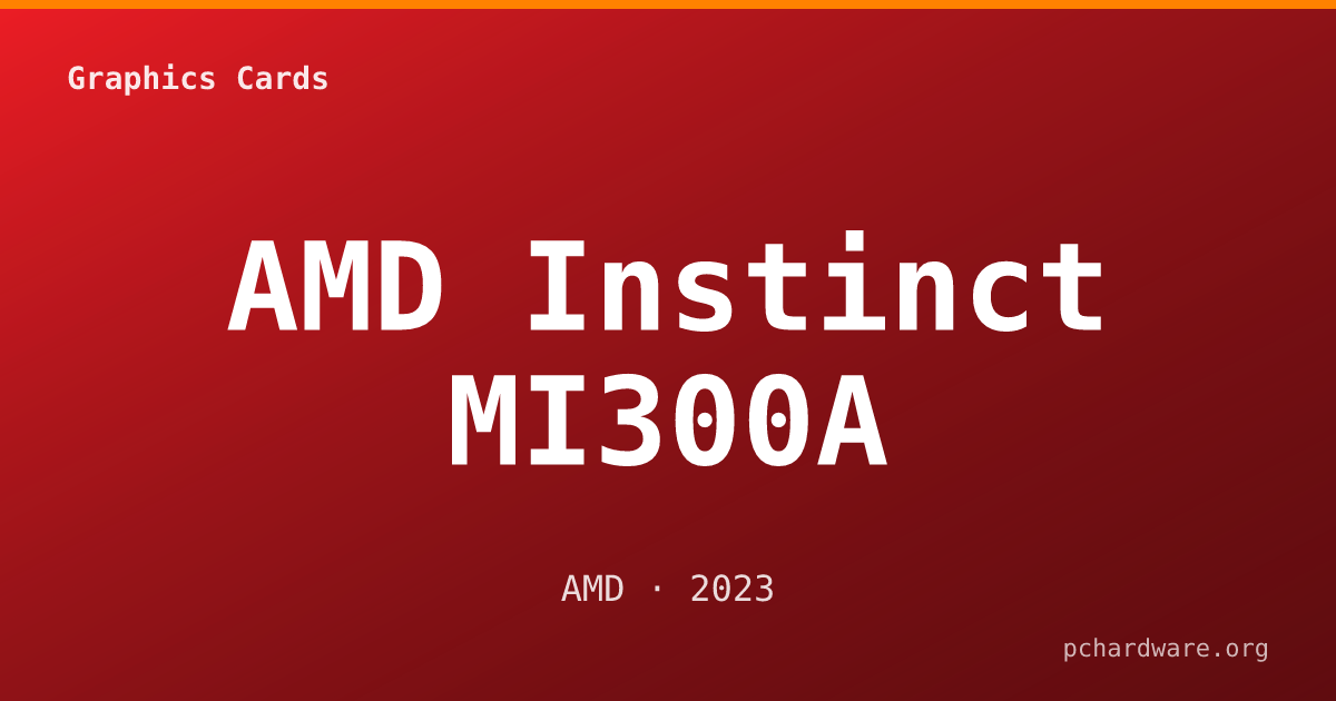AMD Instinct MI300A card
