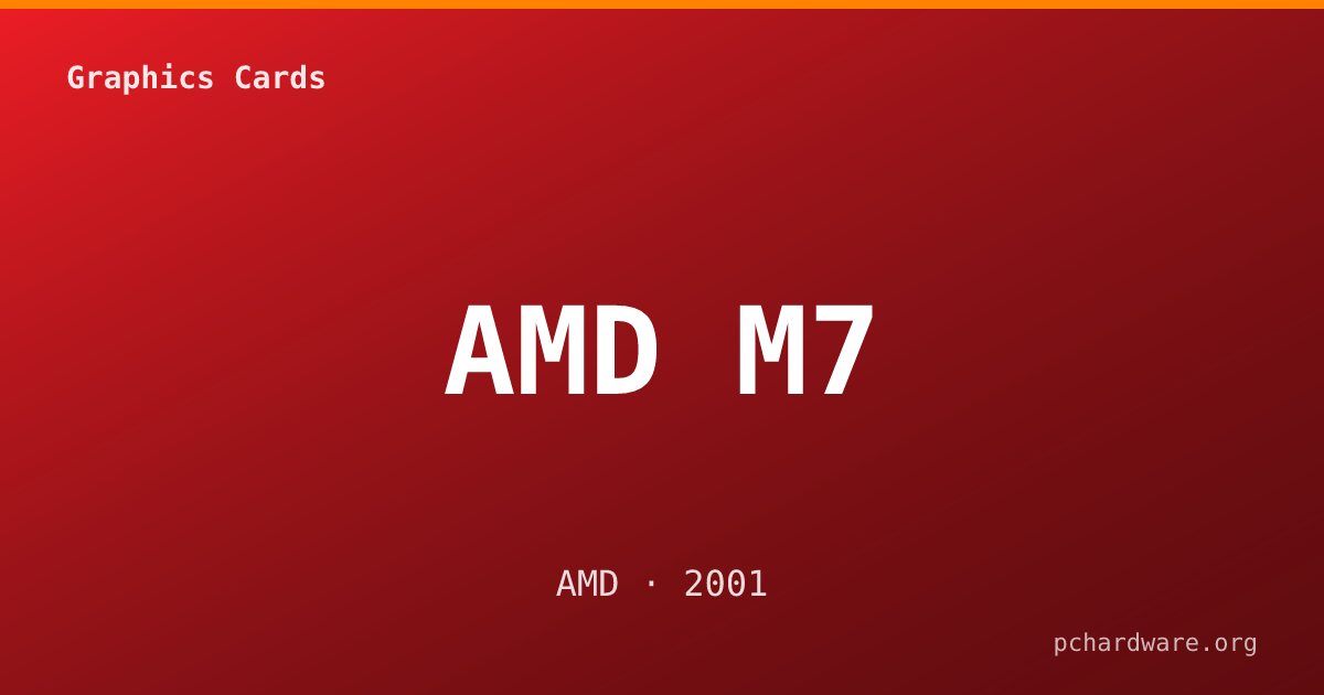 AMD M7 card