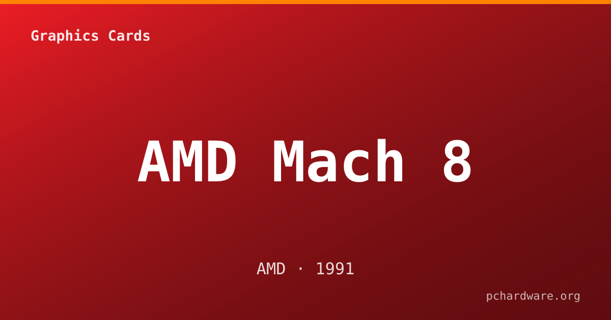 AMD Mach 8 card