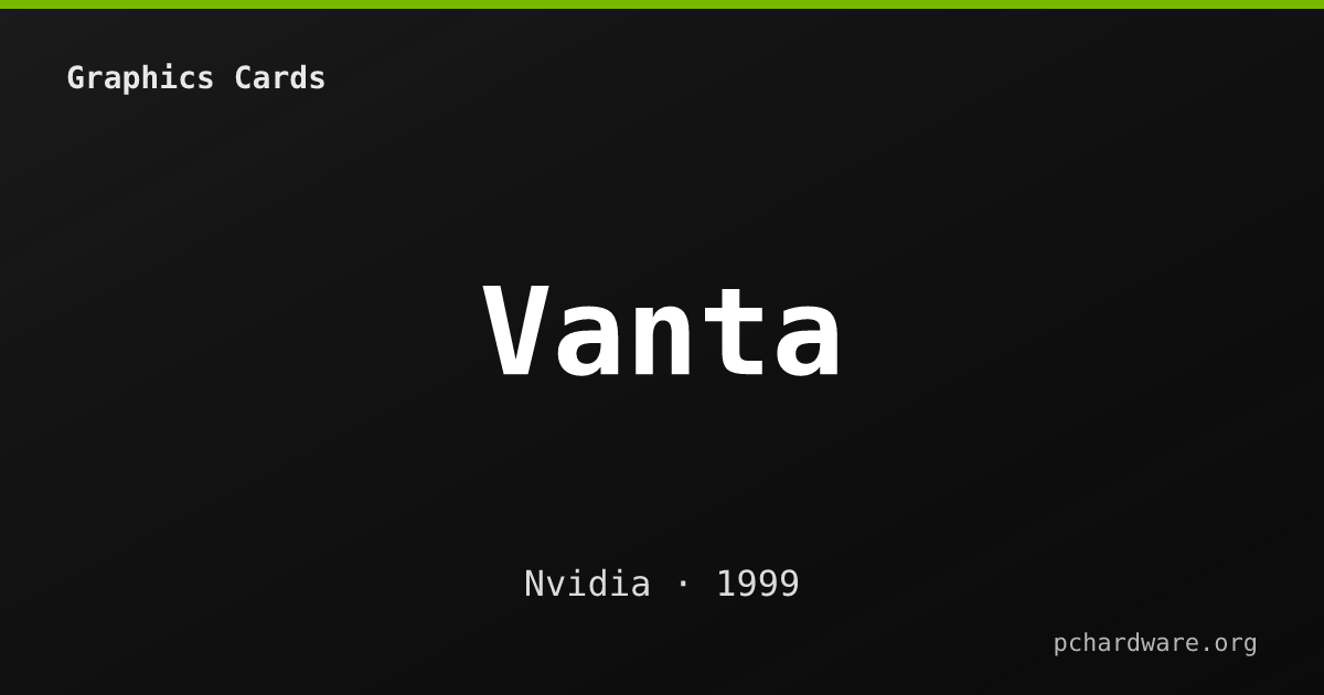 Vanta card