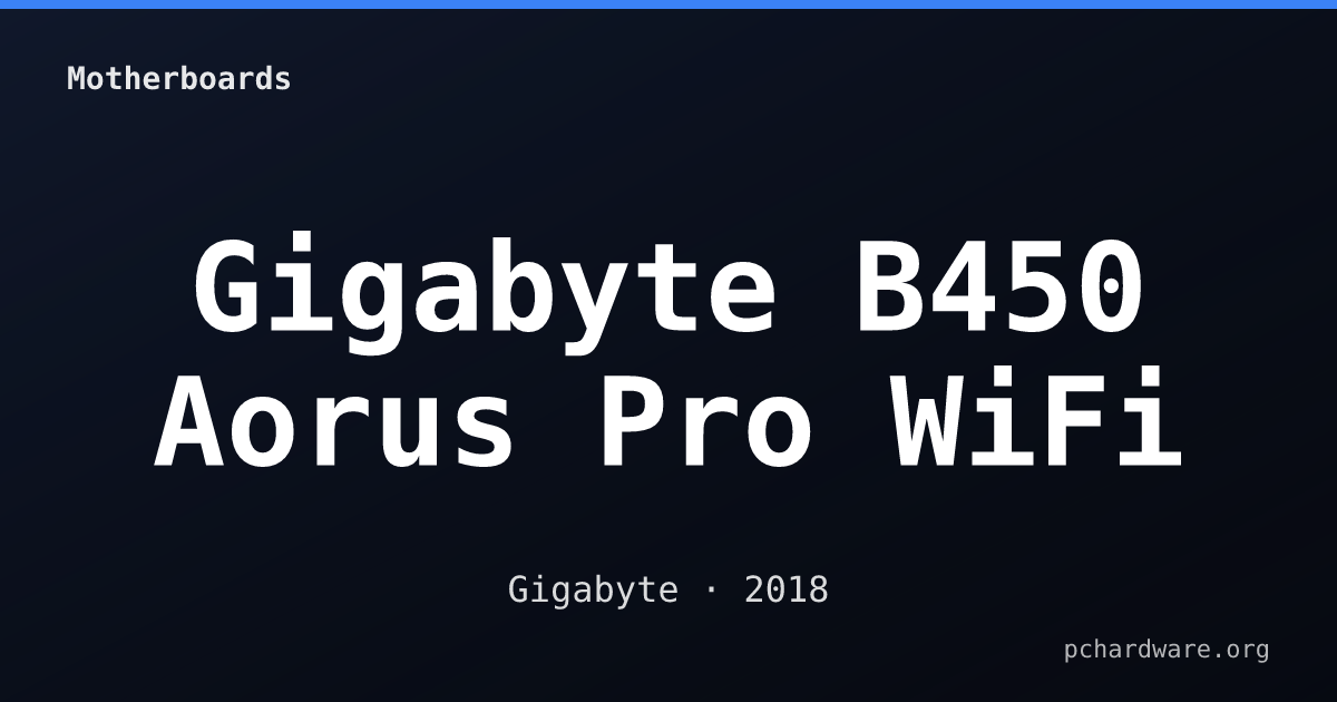 Gigabyte B450 Aorus Pro WiFi card
