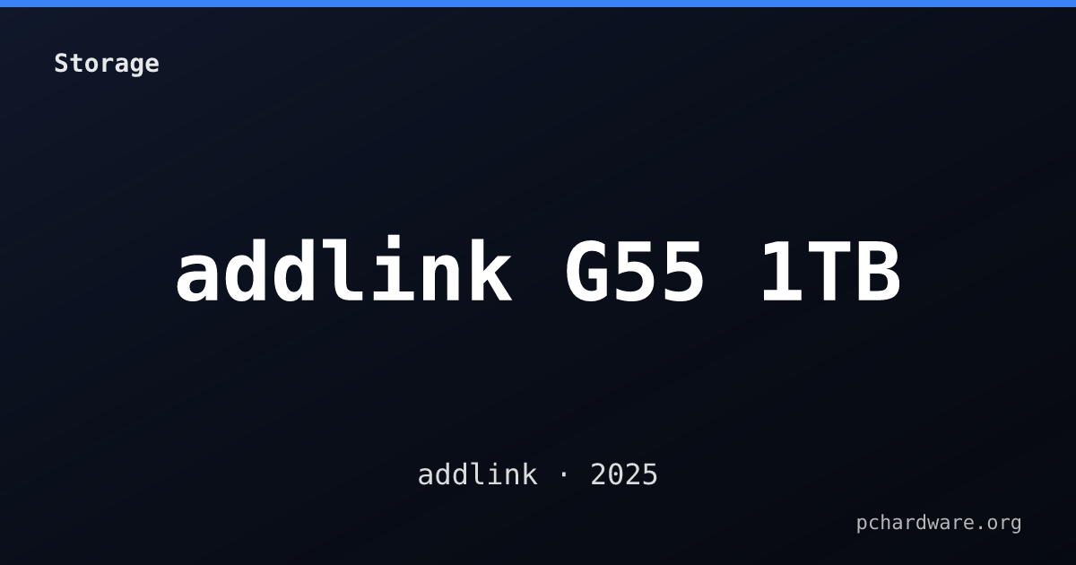 addlink G55 1TB card