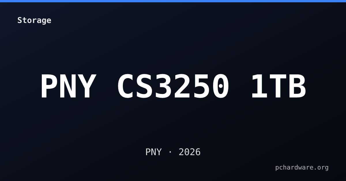 PNY CS3250 1TB card